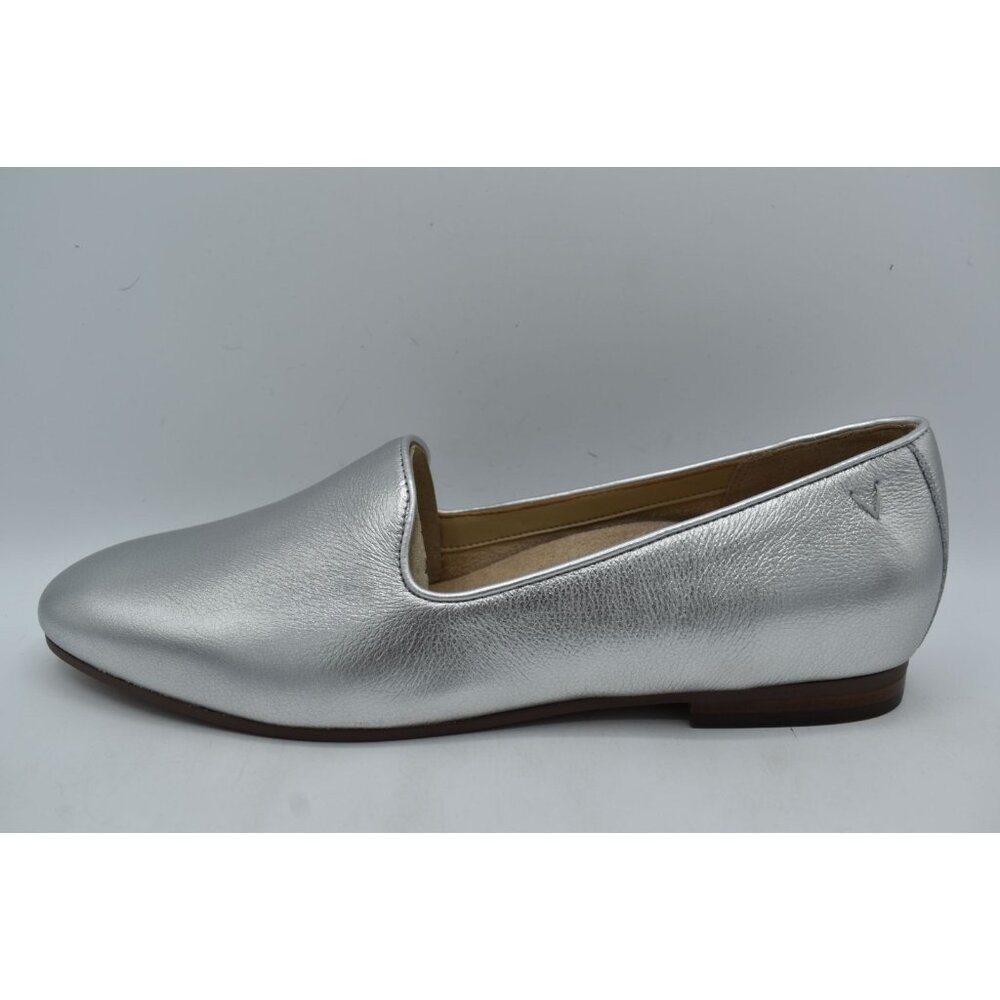 Vionic Womens Size 10 Willa II Silver Metallic Slip On Comfort Loafer Shoes - Picture 9 of 13